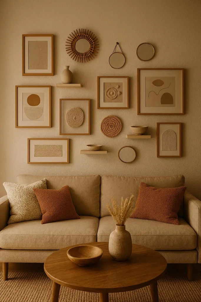 Incorporating Decorative Elements into Gallery Walls