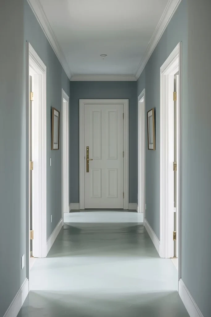 Best Cool Paint Colors for Hallways