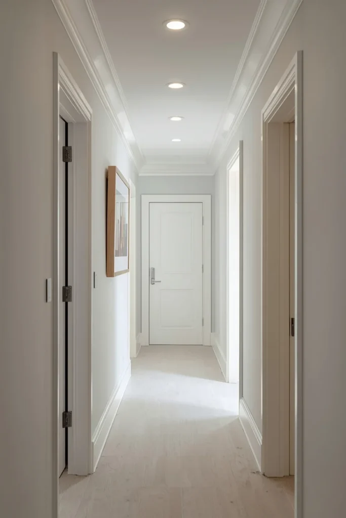 Best Light Paint Colors for Small or Narrow Hallways