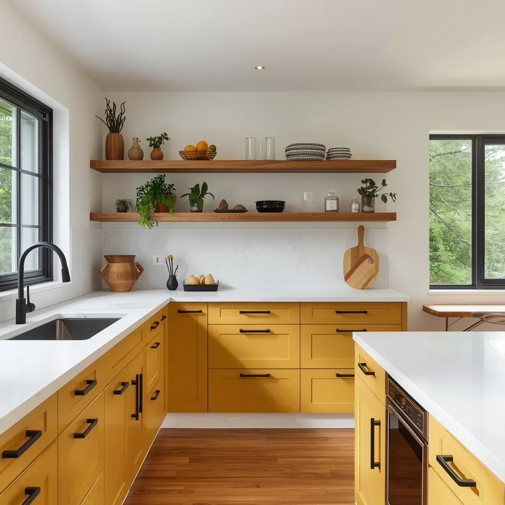 Bold Kitchen Paint Color Ideas That Energize