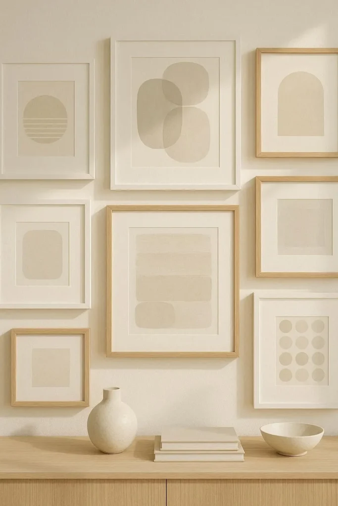 Choosing the Right Color Palette for a Scandi Gallery Wall