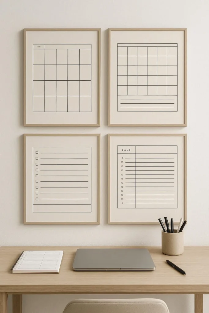 Educational and Functional Printable Wall Art