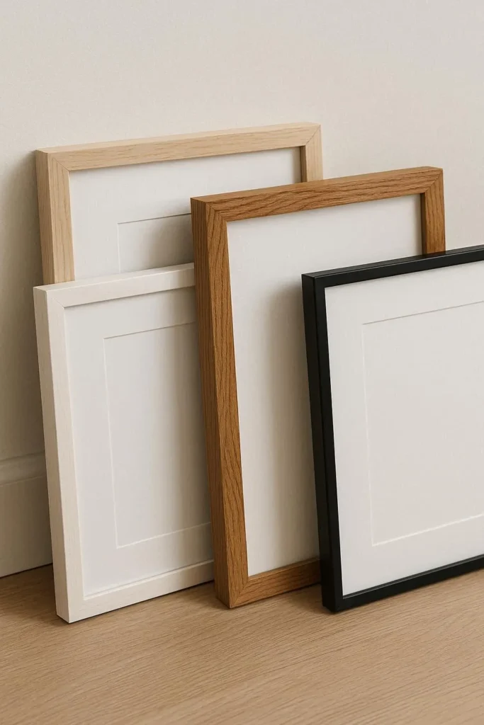 Frame Styles That Complement Scandi Gallery Walls