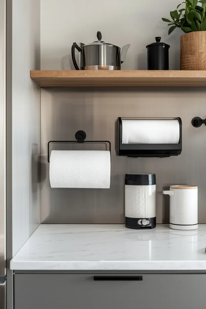 Magnetic Paper Towel and Foil Holders