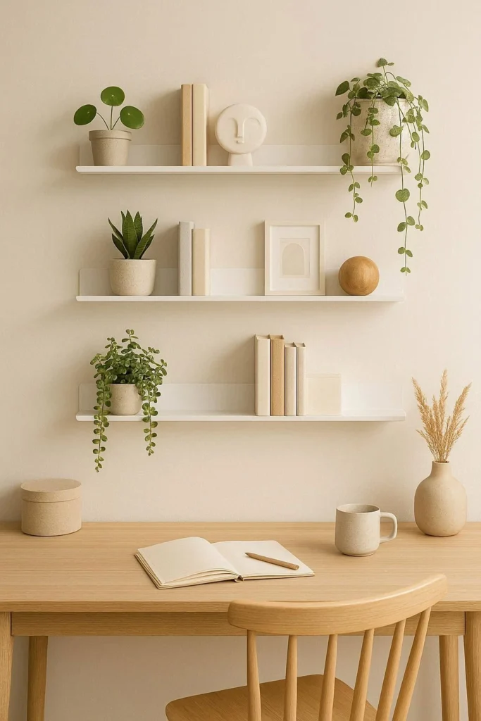 Magnetic Shelving for Light Decor and Tools