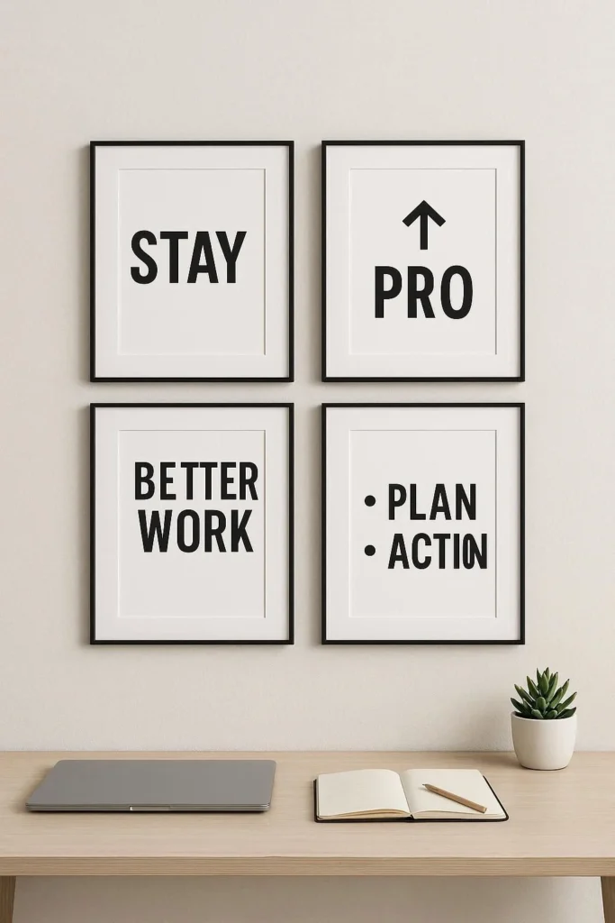 Motivational Quote Prints That Actually Work