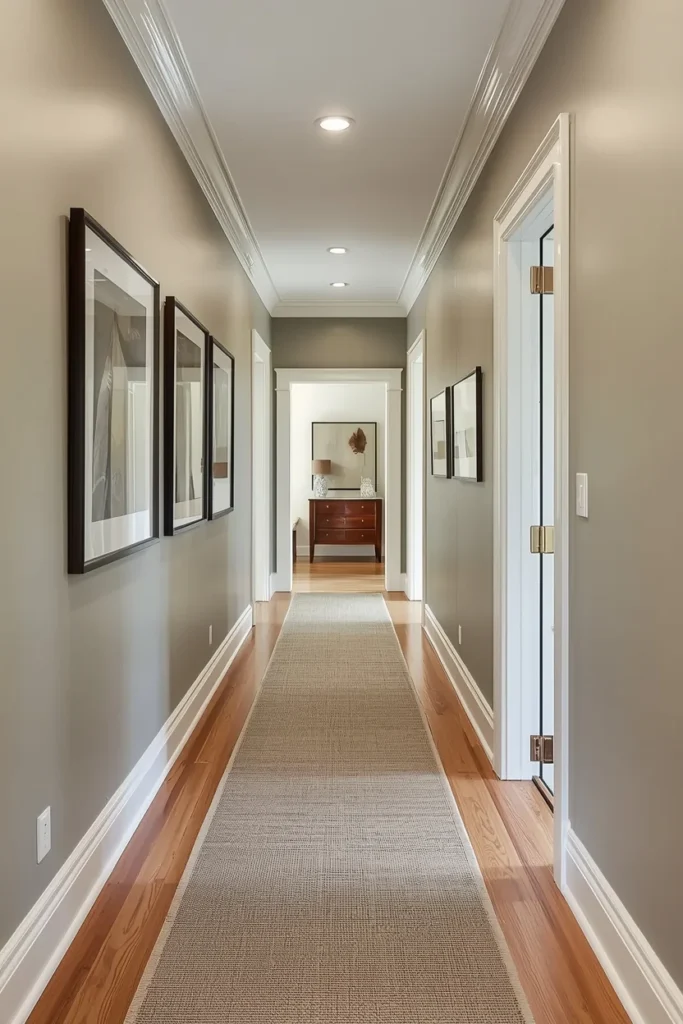 Paint Color Ideas for Long Hallways
