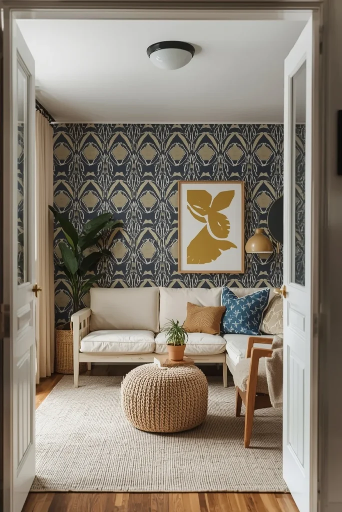 Paneling and Molding Accent Walls