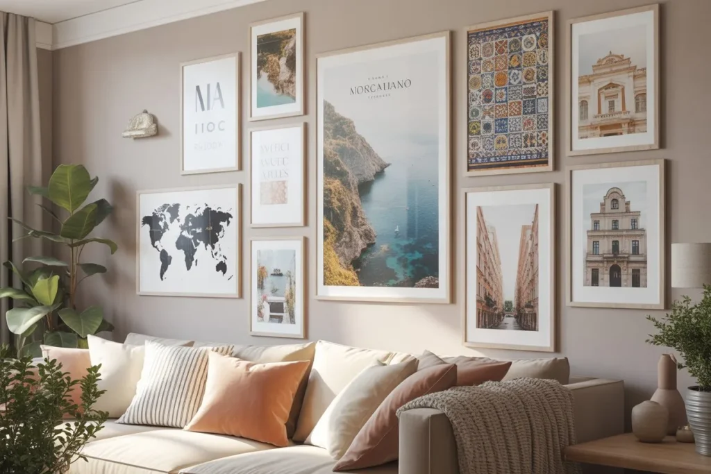 Cultural and Travel-Inspired Printable Wall Art Ideas