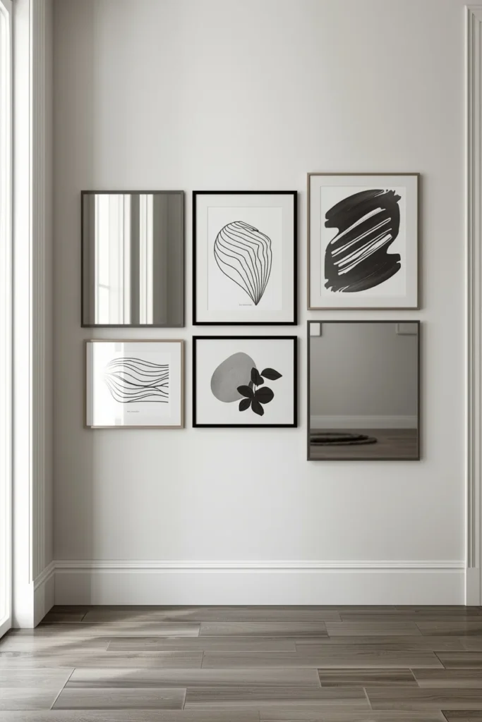 Selecting Artwork That Complements Mirrors