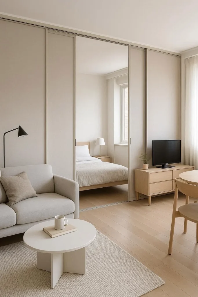 Sliding Panels for Flexible Living