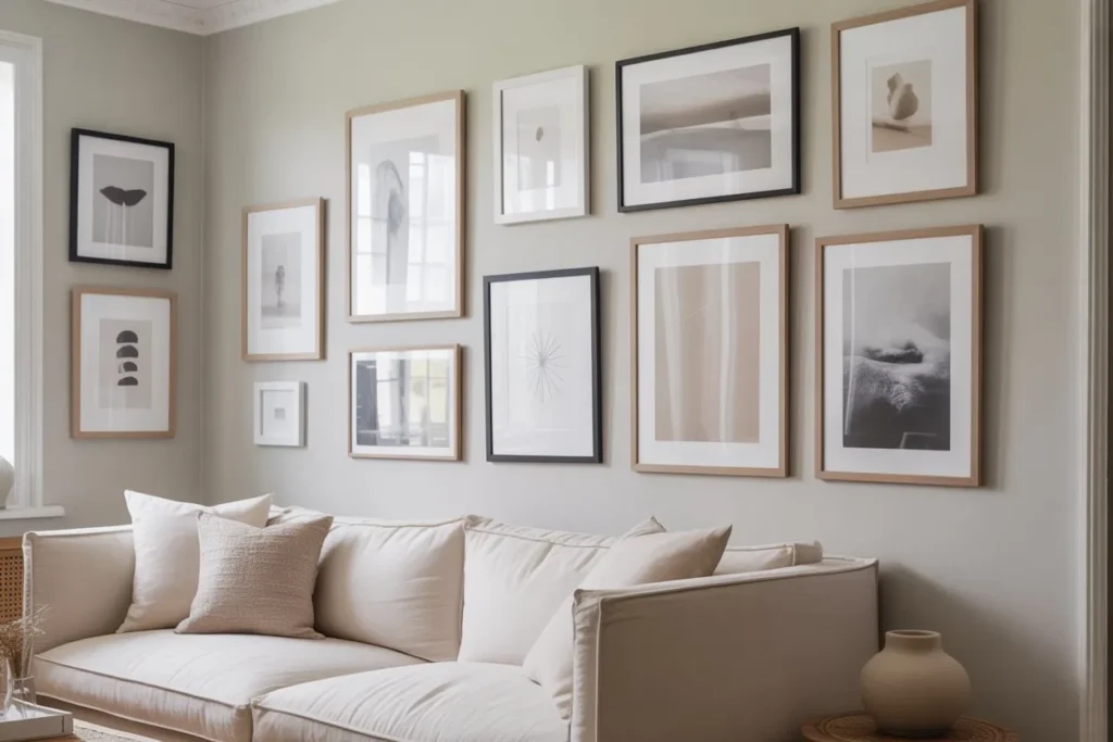 Small-Space Gallery Wall Ideas That Don’t Feel Crowded