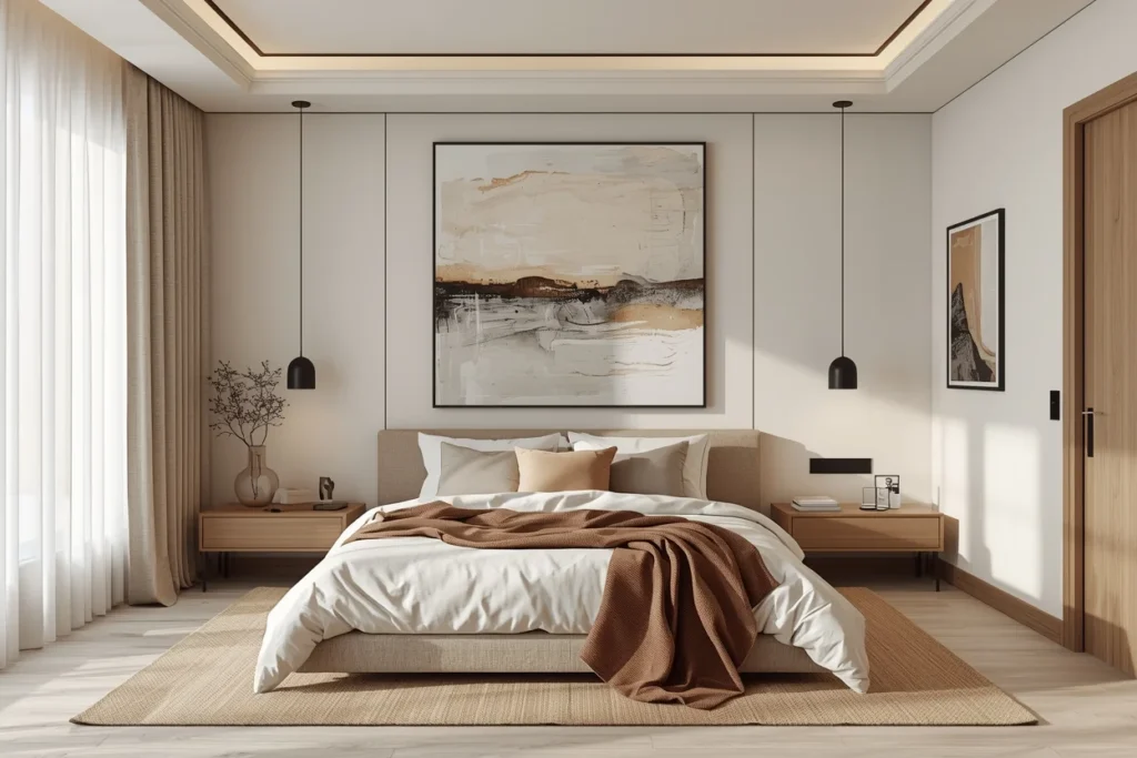 How to Transform Your Bedroom with Statement Wall Art