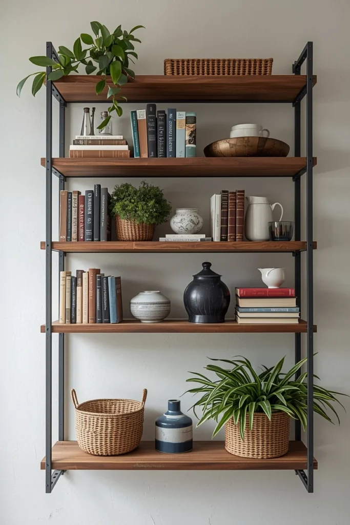 Styling Industrial Wall Storage the Right Way