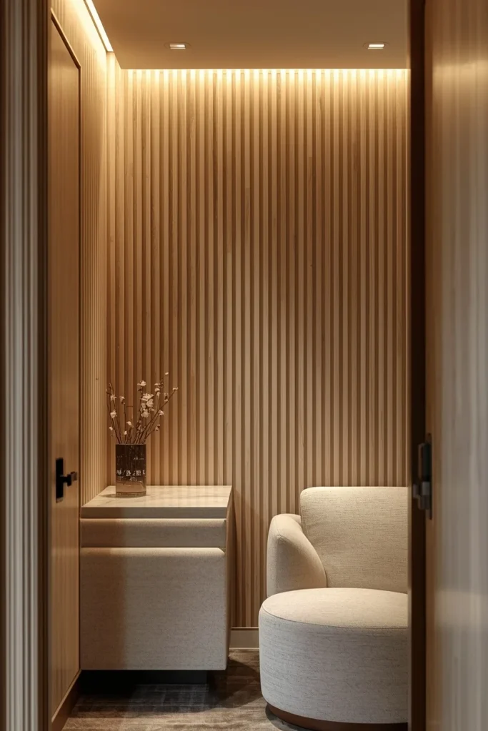 Textured Accent Walls for Small Rooms