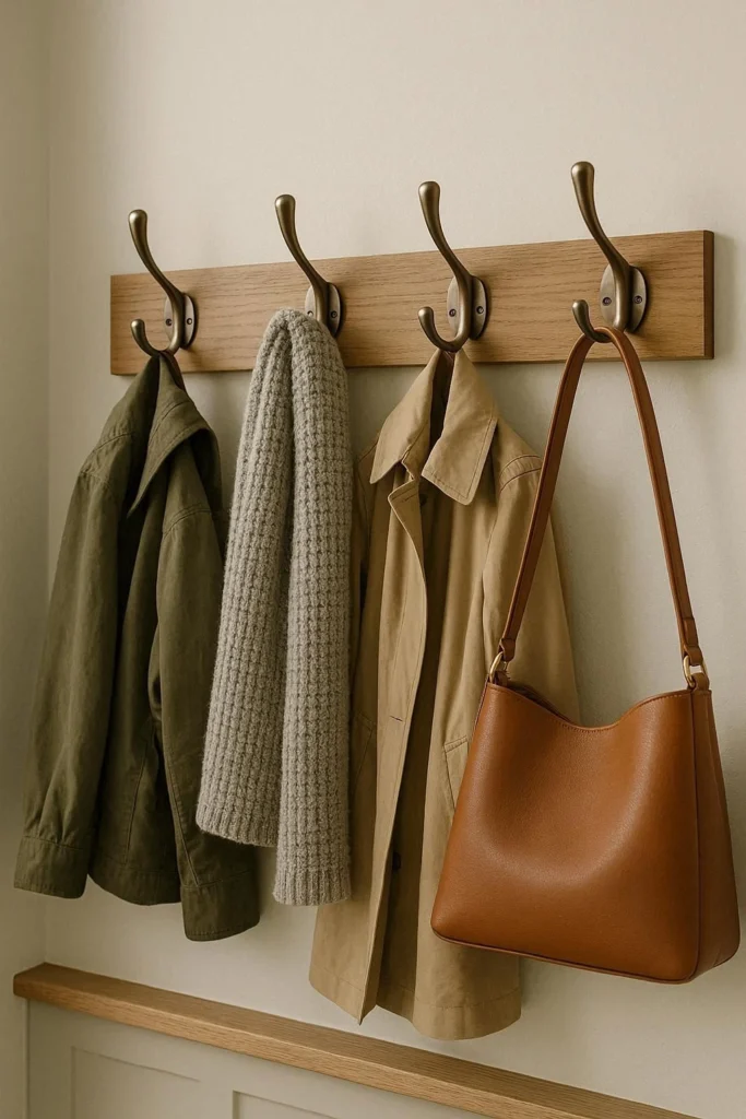 Wall Mounted Coat Hooks for Everyday Use